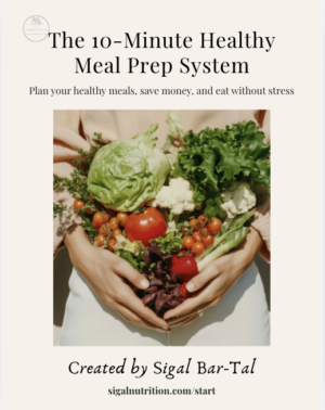 The 10-Minute Healthy Meal Prep System planner